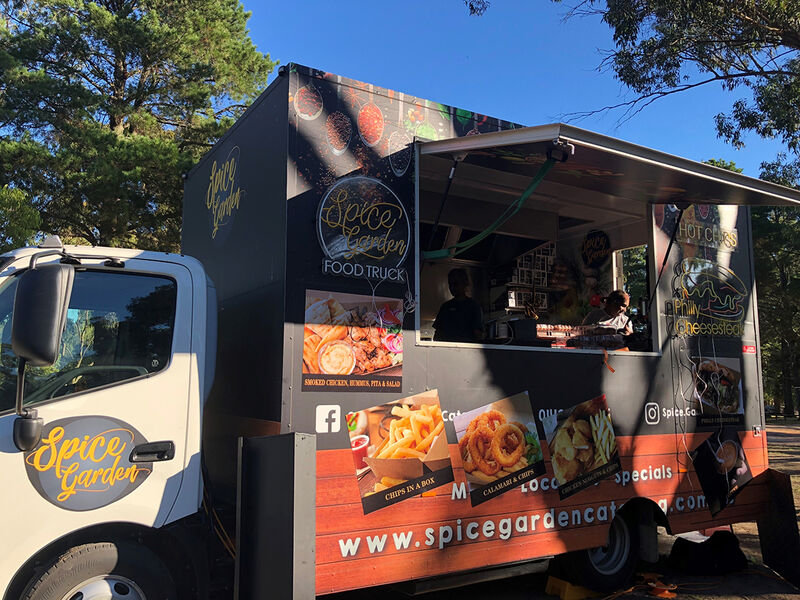 Spice Garden Catering Food Truck - Happy Wanderer Wartook