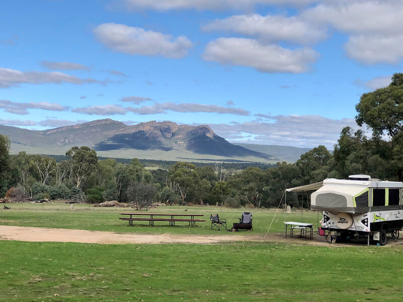 Unpowered Camp Sites with Views