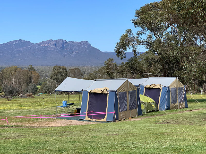 Unpowered Camp Sites with Views